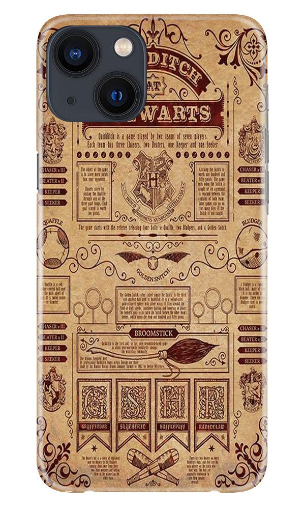 Hogwarts Mobile Back Case for iPhone 13 (Design - 304) Hogwarts Mobile Back Case for iPhone 13 (Design - 304)