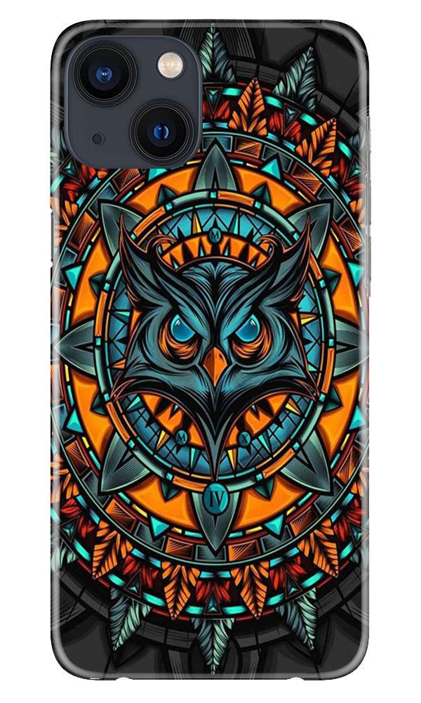 Owl Mobile Back Case for iPhone 13 (Design - 360) Owl Mobile Back Case for iPhone 13 (Design - 360)