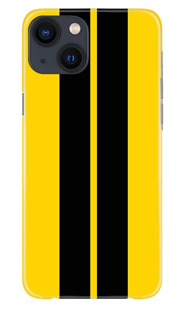 Black Yellow Pattern Mobile Back Case for iPhone 13 Mini (Design - 377) Black Yellow Pattern Mobile Back Case for iPhone 13 Mini (Design - 377)