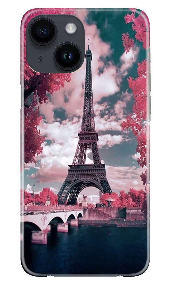 Eiffel Tower Mobile Back Case for iPhone 14 (Design - 101) Eiffel Tower Case for iPhone 14 (Design - 101)