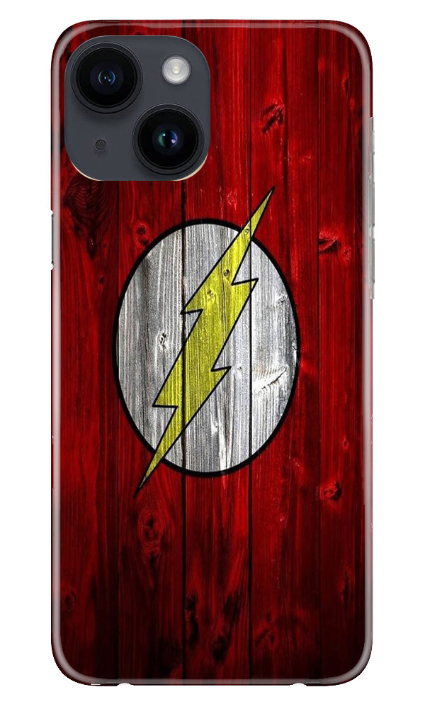 Flash Superhero Mobile Back Case for iPhone 14 (Design - 116) Flash Superhero Case for iPhone 14 (Design - 116)