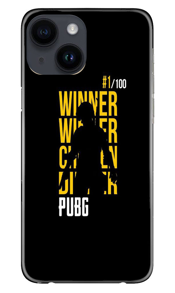 Pubg Winner Winner Mobile Back Case for iPhone 14 (Design - 146) Pubg Winner Winner Case for iPhone 14 (Design - 146)