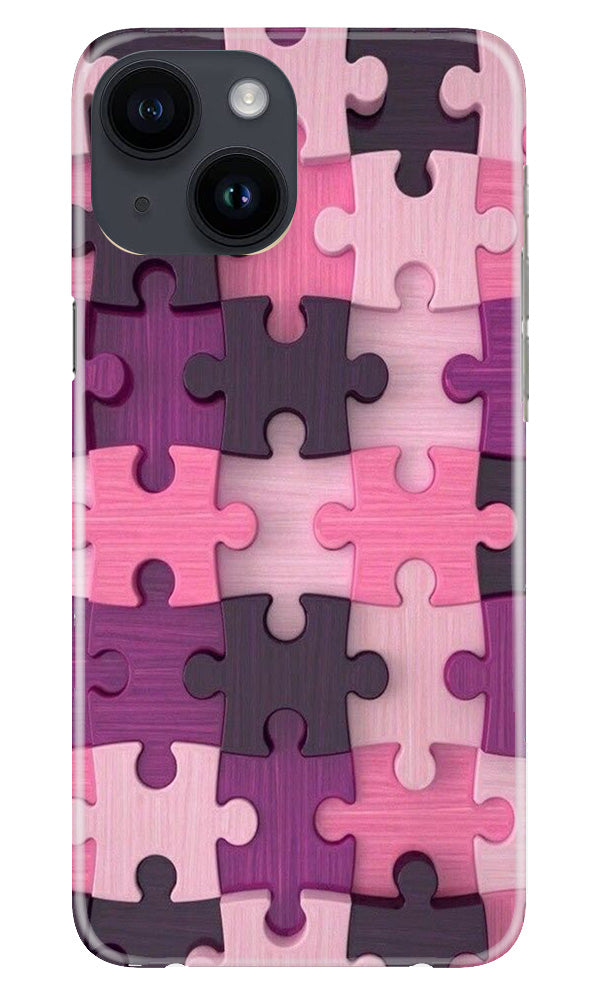 Puzzle Mobile Back Case for iPhone 14 (Design - 168) Puzzle Case for iPhone 14 (Design - 168)