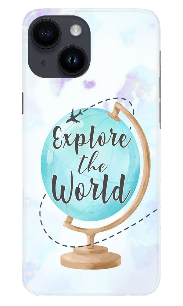 Explore the World Mobile Back Case for iPhone 14 (Design - 176) Explore the World Case for iPhone 14 (Design No. 176)