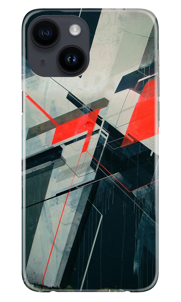 Modern Art Mobile Back Case for iPhone 14 (Design - 200) Modern Art Case for iPhone 14 (Design No. 200)