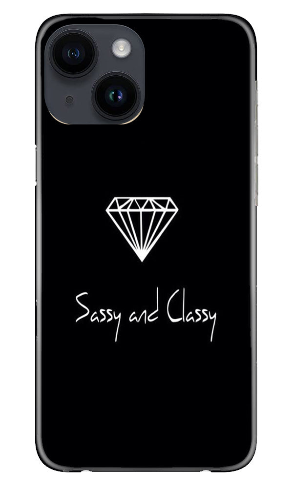 Sassy and Classy Mobile Back Case for iPhone 14 (Design - 233) Sassy and Classy Case for iPhone 14 (Design No. 233)