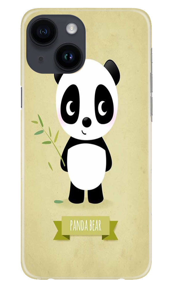 Panda Bear Mobile Back Case for iPhone 14 (Design - 279) Panda Bear Mobile Back Case for iPhone 14 (Design - 279)