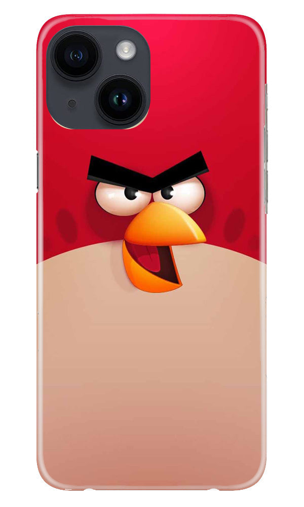 Angry Bird Red Mobile Back Case for iPhone 14 (Design - 287) Angry Bird Red Mobile Back Case for iPhone 14 (Design - 287)