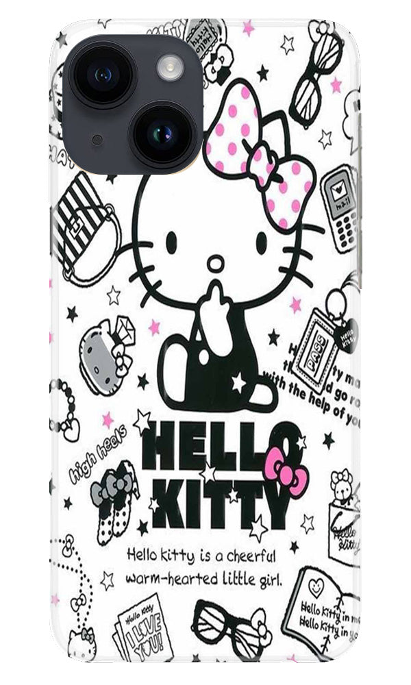 Hello Kitty Mobile Back Case for iPhone 14 (Design - 320) Hello Kitty Mobile Back Case for iPhone 14 (Design - 320)