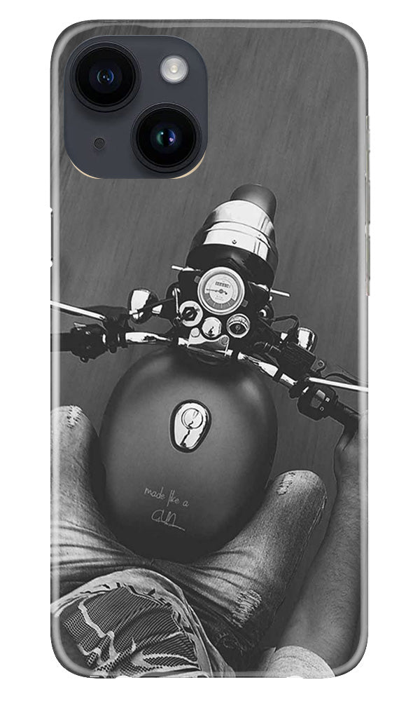 Royal Enfield Mobile Back Case for iPhone 14 (Design - 341) Royal Enfield Mobile Back Case for iPhone 14 (Design - 341)