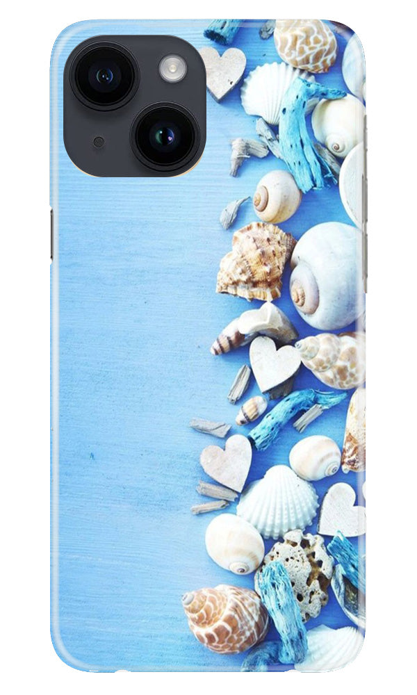 Sea Shells2 Mobile Back Case for iPhone 14 (Design - 64) Sea Shells2 Case for iPhone 14