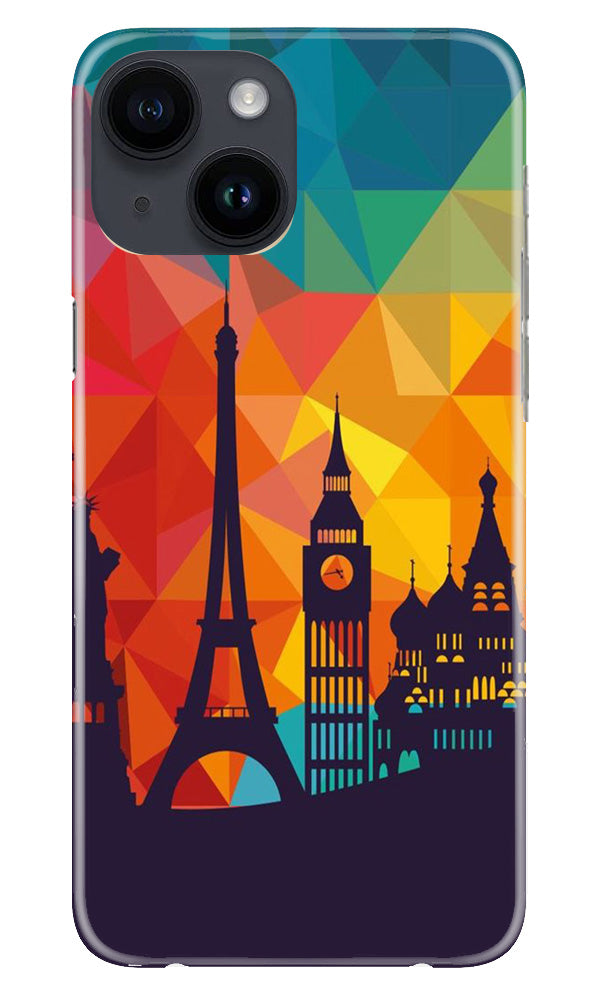Eiffel Tower2 Mobile Back Case for iPhone 14 (Design - 91) Eiffel Tower2 Case for iPhone 14