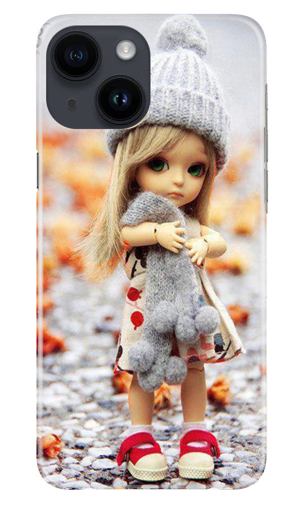 Cute Doll Mobile Back Case for iPhone 14 (Design - 93) Cute Doll Case for iPhone 14