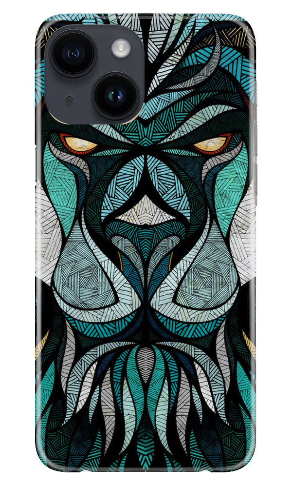 Lion Mobile Back Case for iPhone 14 (Design - 97) Lion Case for iPhone 14