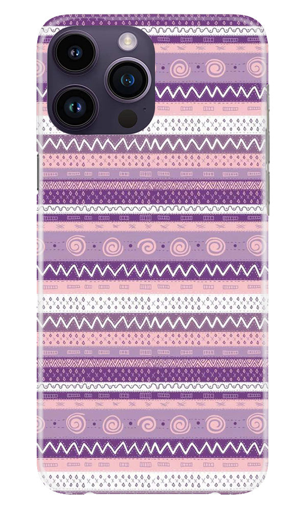 Zigzag line pattern3 Mobile Back Case for iPhone 14 Pro (Design - 11) Zigzag line pattern3 Case for iPhone 14 Pro