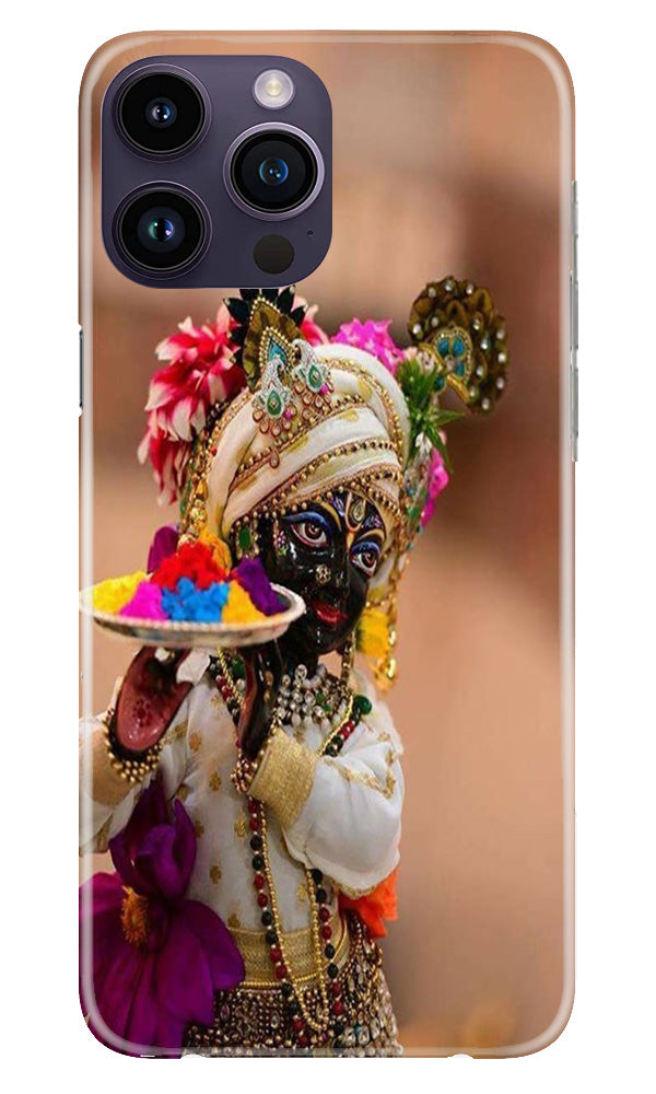 Lord Krishna2 Mobile Back Case for iPhone 14 Pro (Design - 17) Lord Krishna2 Case for iPhone 14 Pro