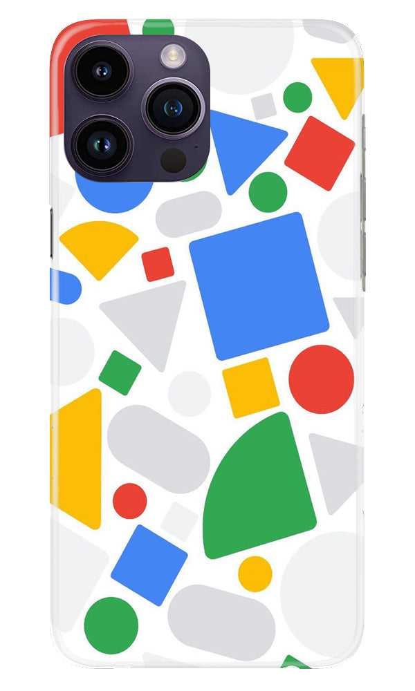 Circul Squar & Tringle Art Mobile Back Case for iPhone 14 Pro Max (Design - 18) Circul Squar & Tringle Art Case for iPhone 14 Pro Max