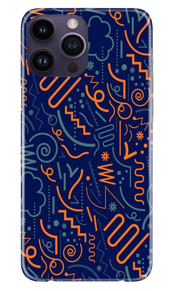 Line Art Baground Mobile Back Case for iPhone 14 Pro Max (Design - 26) Line Art Baground Case for iPhone 14 Pro Max