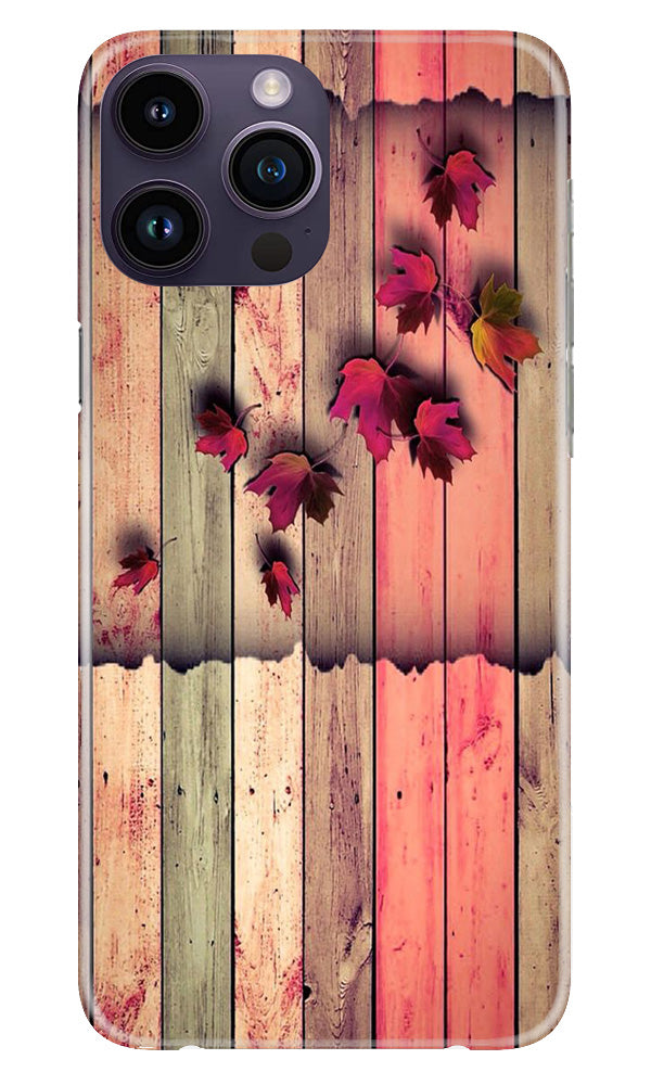 Wooden look2 Mobile Back Case for iPhone 14 Pro (Design - 56) Wooden look2 Case for iPhone 14 Pro