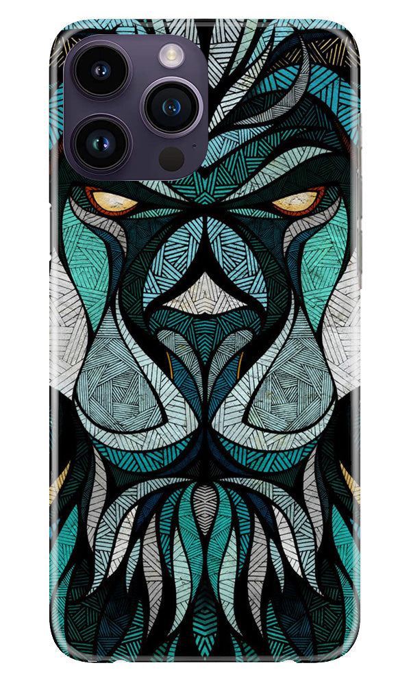 Lion Mobile Back Case for iPhone 14 Pro Max (Design - 97) Lion Case for iPhone 14 Pro Max