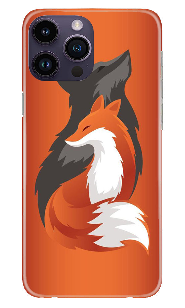 Wolf Mobile Back Case for iPhone 14 Pro Max (Design - 193) Wolf Case for iPhone 14 Pro Max (Design No. 193)