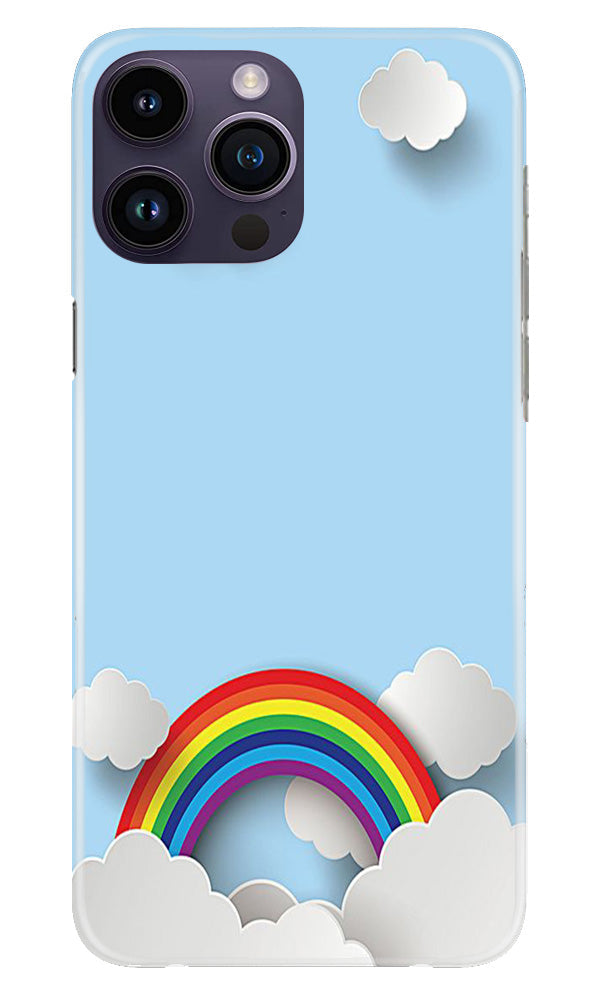 Rainbow Mobile Back Case for iPhone 14 Pro (Design - 194) Rainbow Case for iPhone 14 Pro (Design No. 194)