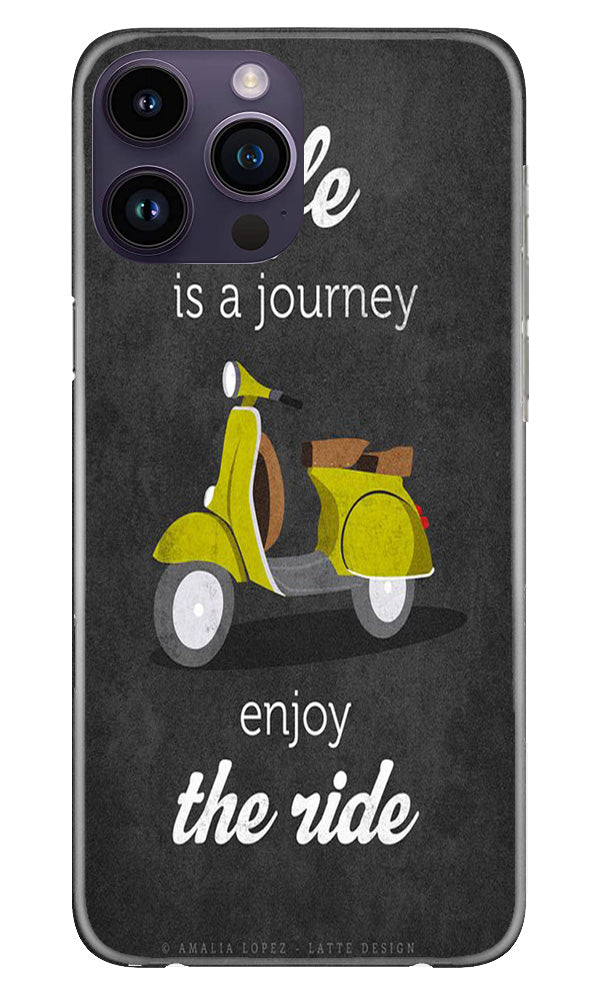 Life is a Journey Mobile Back Case for iPhone 14 Pro (Design - 230) Life is a Journey Case for iPhone 14 Pro (Design No. 230)
