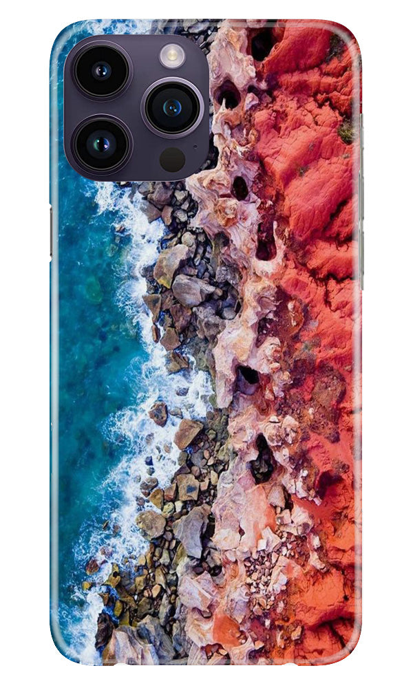 Sea Shore Mobile Back Case for iPhone 14 Pro (Design - 242) Sea Shore Case for iPhone 14 Pro (Design No. 242)