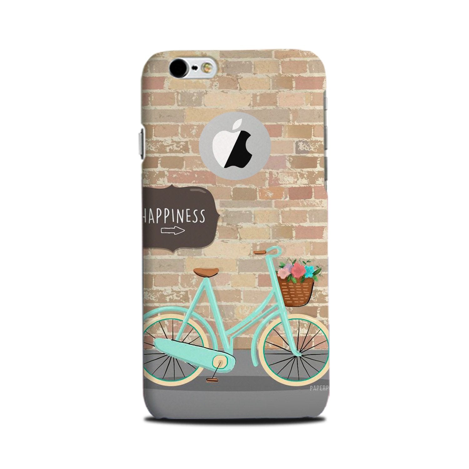 Happiness Mobile Back Case for iPhone 6 / 6s logo cut (Design - 53) Happiness Case for iPhone 6 / 6s logo cut