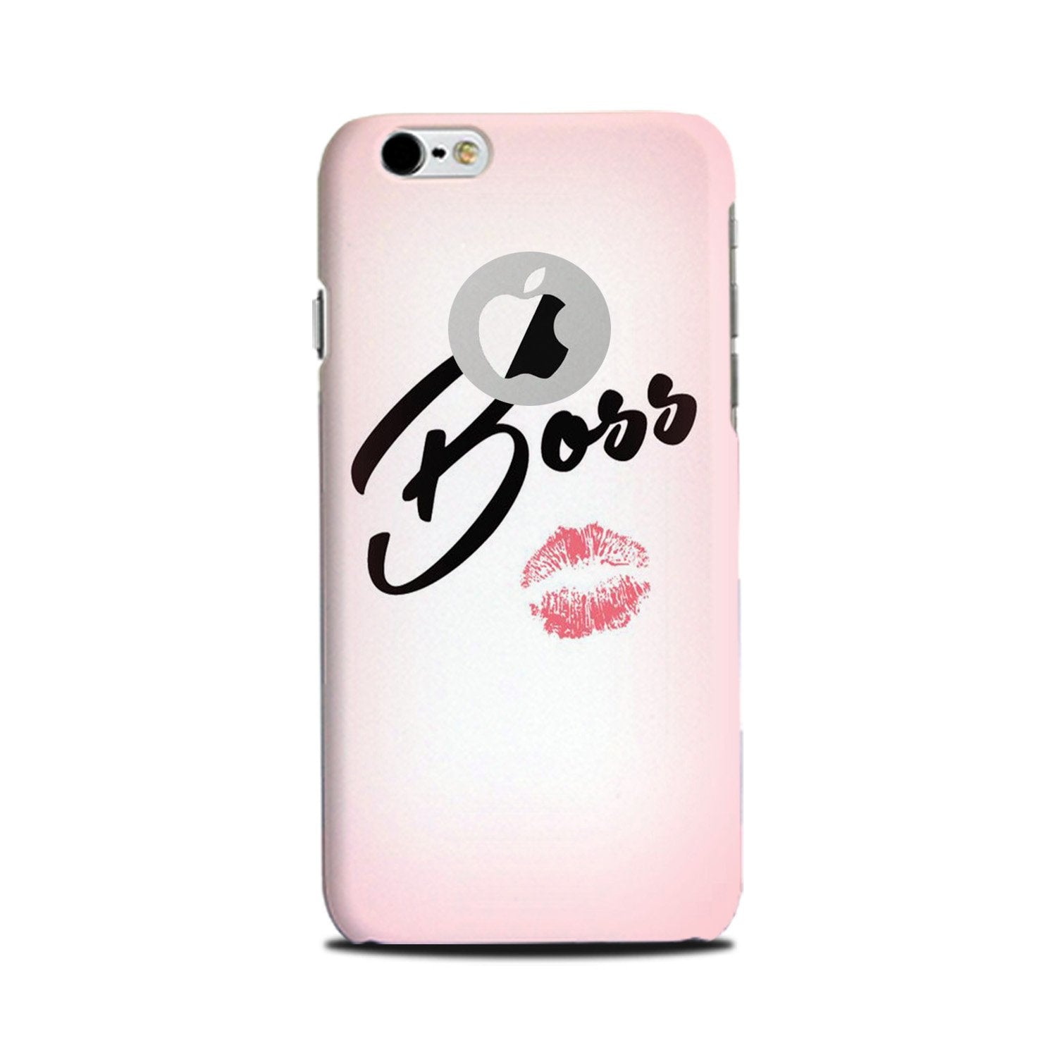Boss Mobile Back Case for iPhone 6 / 6s logo cut (Design - 59) Boss Case for iPhone 6 / 6s logo cut