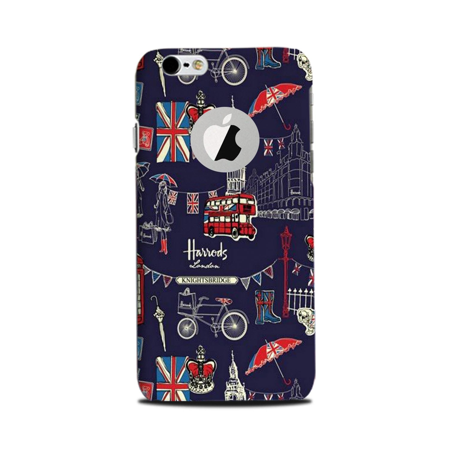 Love London Mobile Back Case for iPhone 6 / 6s logo cut (Design - 75) Love London Case for iPhone 6 / 6s logo cut
