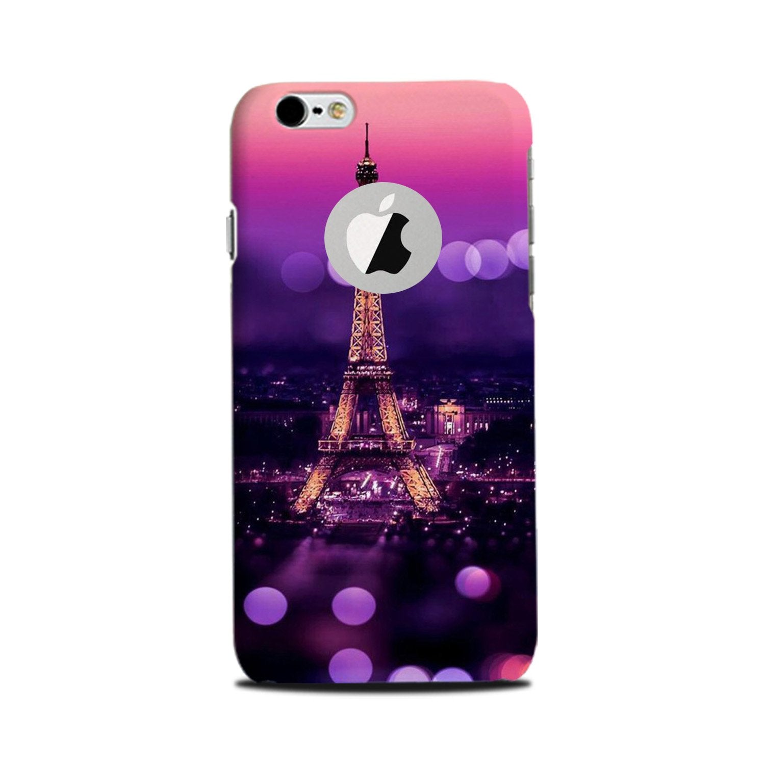 Eiffel Tower Mobile Back Case for iPhone 6 / 6s logo cut (Design - 86) Eiffel Tower Case for iPhone 6 / 6s logo cut