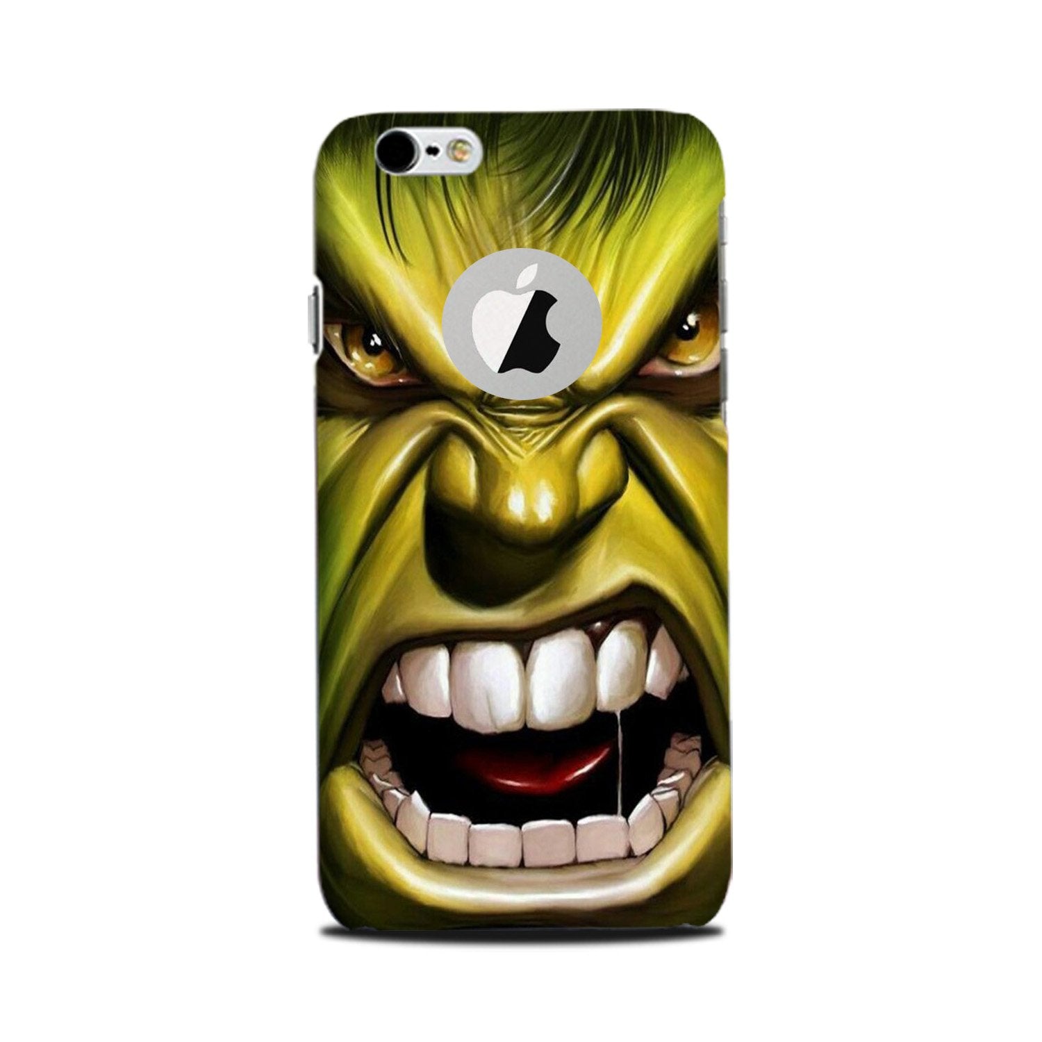 Hulk Superhero Mobile Back Case for iPhone 6 / 6s logo cut (Design - 121) Hulk Superhero Case for iPhone 6 / 6s logo cut (Design - 121)