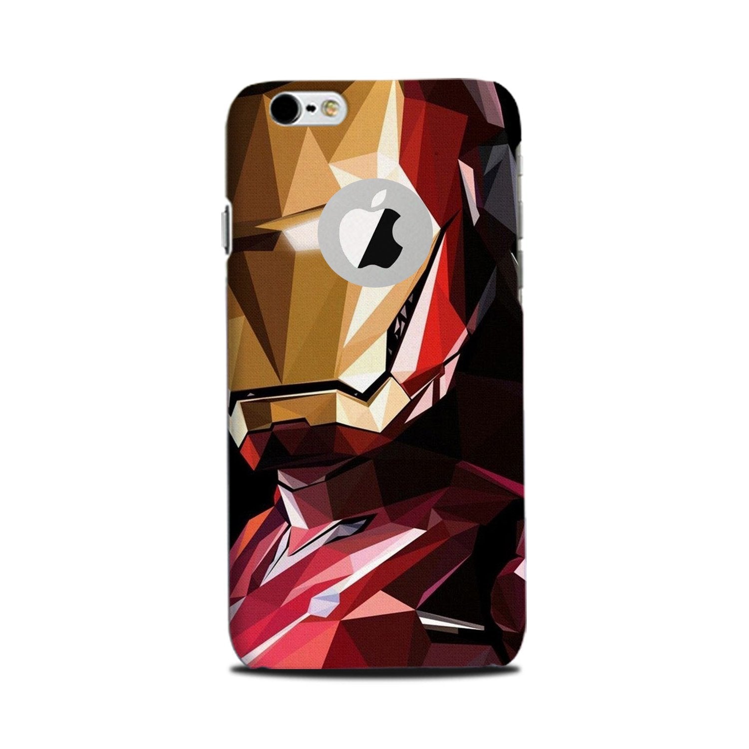 Iron Man Superhero Mobile Back Case for iPhone 6 / 6s logo cut (Design - 122) Iron Man Superhero Case for iPhone 6 / 6s logo cut (Design - 122)