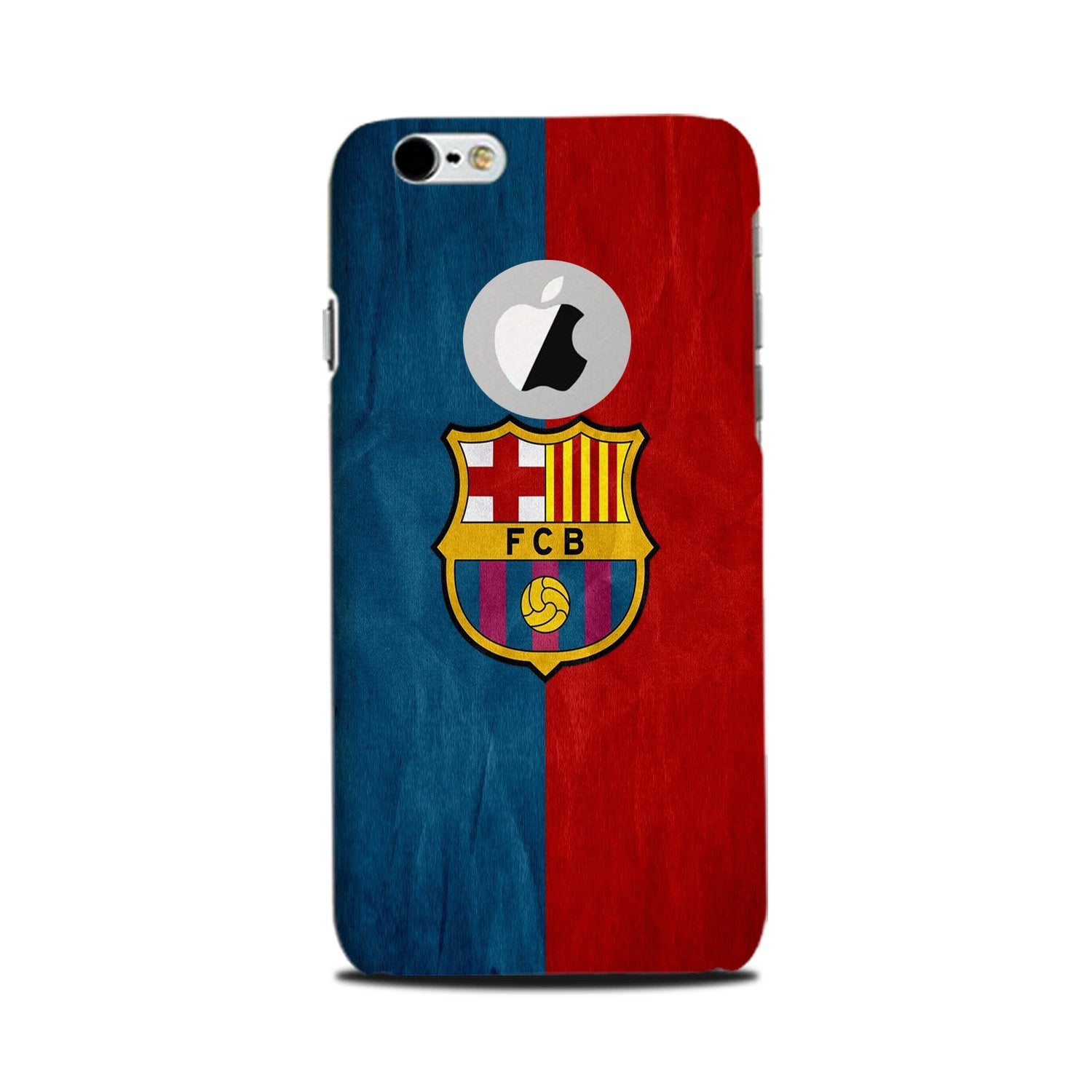 FCB Football Mobile Back Case for iPhone 6 / 6s logo cut (Design - 123) FCB Football Case for iPhone 6 / 6s logo cut (Design - 123)