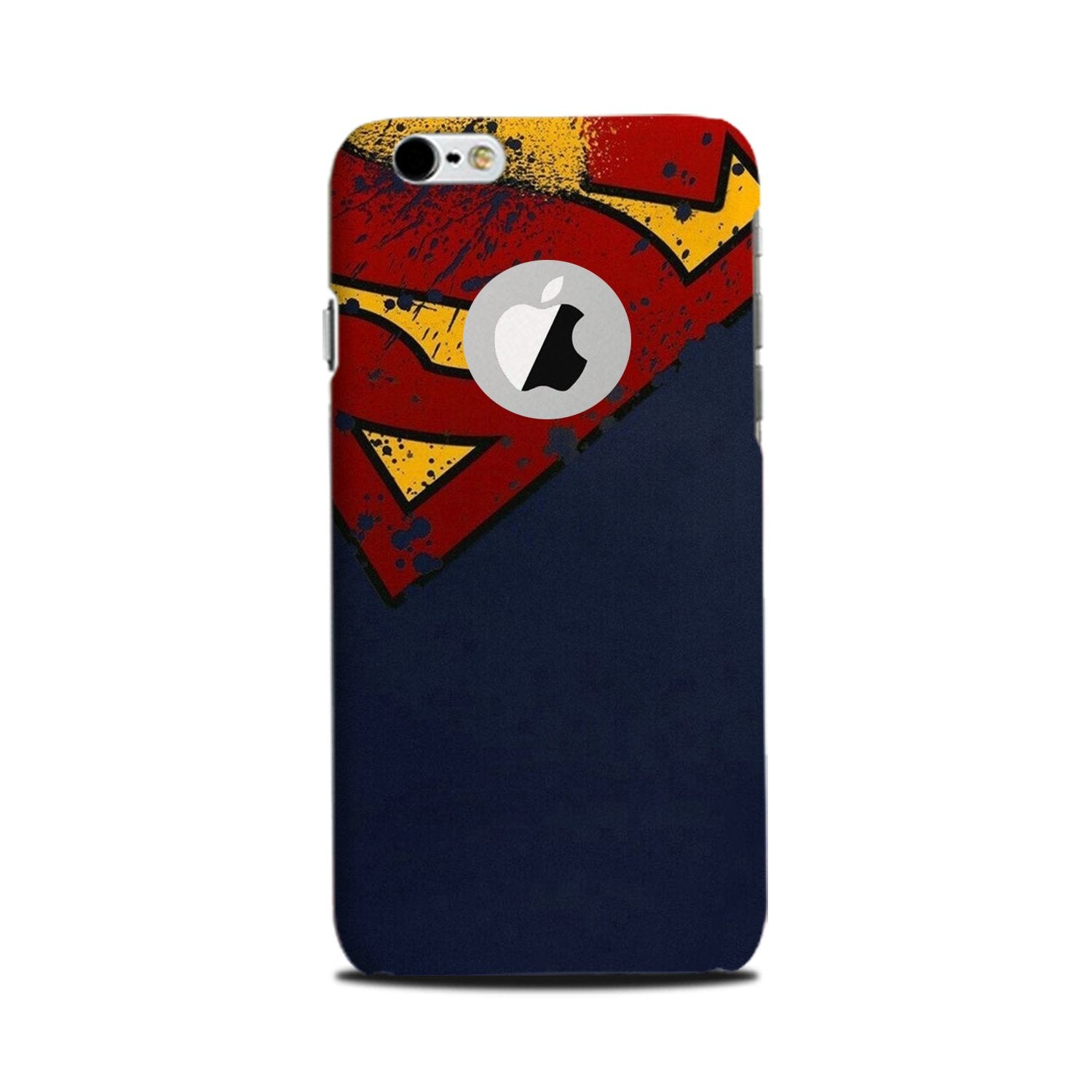 Superman Superhero Mobile Back Case for iPhone 6 / 6s logo cut (Design - 125) Superman Superhero Case for iPhone 6 / 6s logo cut (Design - 125)