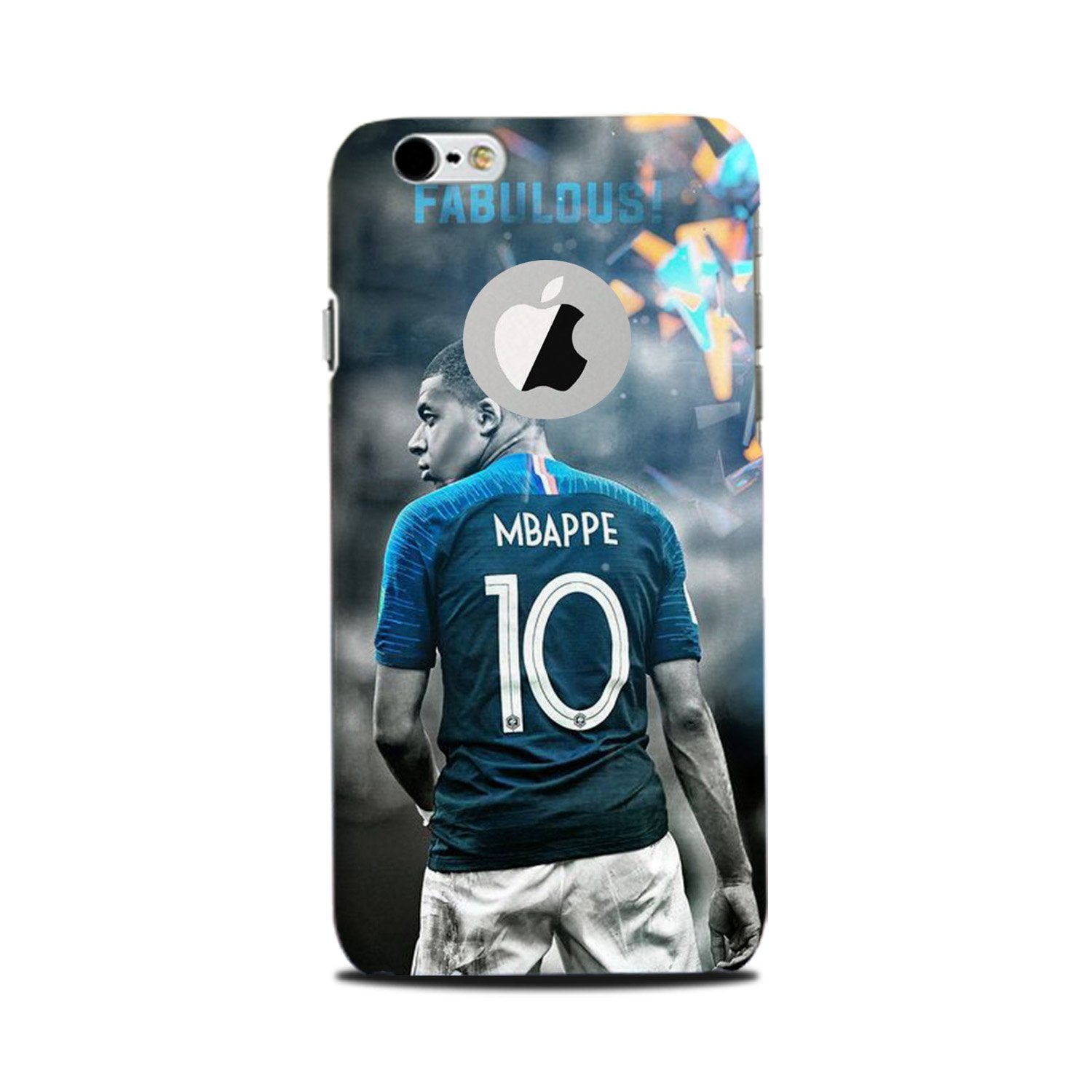 Mbappe Mobile Back Case for iPhone 6 / 6s logo cut (Design - 170) Mbappe Case for iPhone 6 / 6s logo cut (Design - 170)
