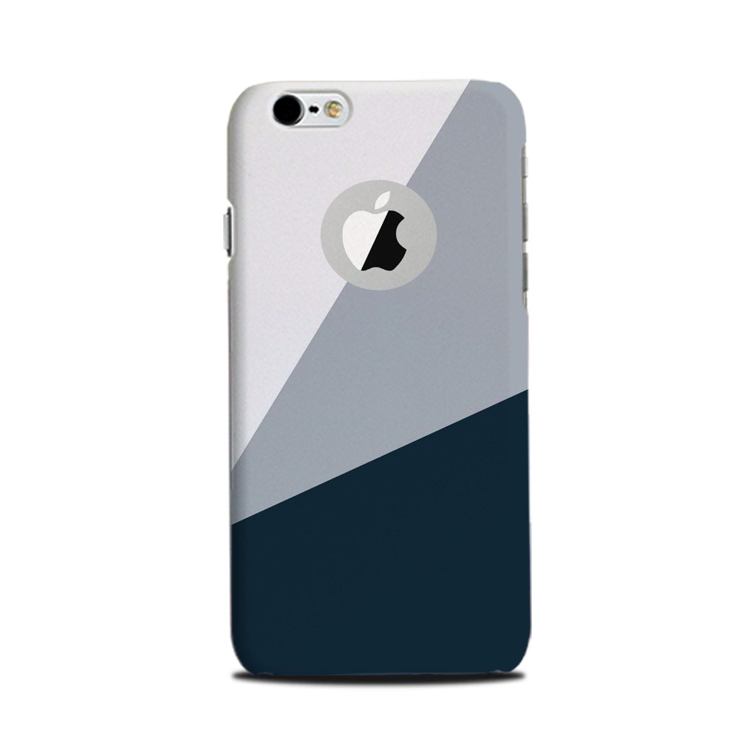 Blue Shade Mobile Back Case for iPhone 6 / 6s logo cut (Design - 182) Blue Shade Case for iPhone 6 / 6s logo cut (Design - 182)