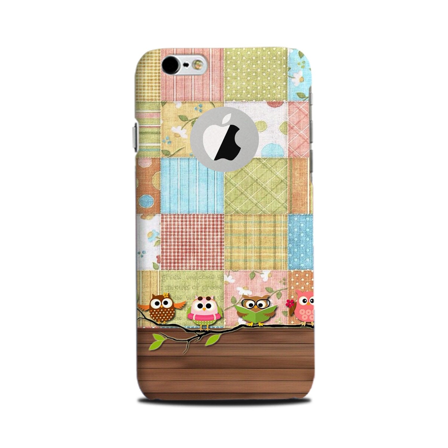 Owls Mobile Back Case for iPhone 6 / 6s logo cut (Design - 202) Owls Case for iPhone 6 / 6s logo cut (Design - 202)
