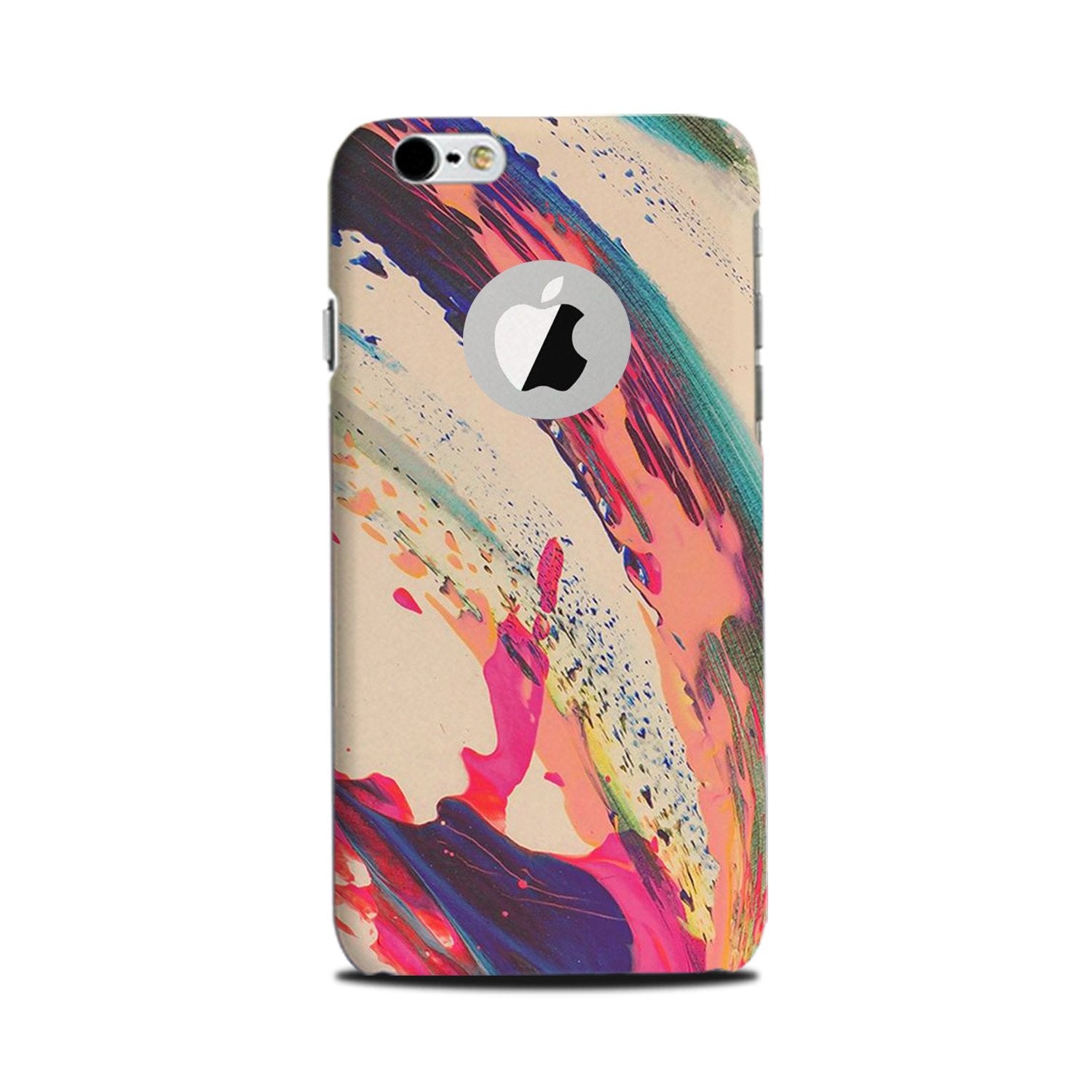 Modern Art Mobile Back Case for iPhone 6 / 6s logo cut (Design - 234) Modern Art Case for iPhone 6 / 6s logo cut (Design No. 234)