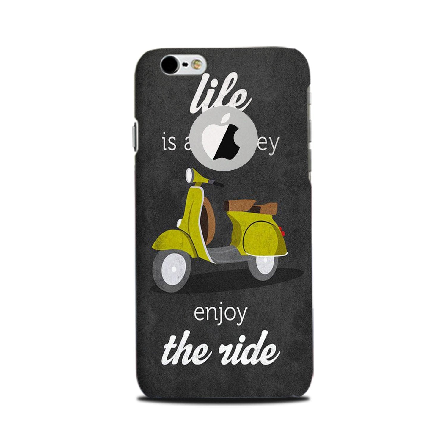 Life is a Journey Mobile Back Case for iPhone 6 / 6s logo cut (Design - 261) Life is a Journey Case for iPhone 6 / 6s logo cut (Design No. 261)
