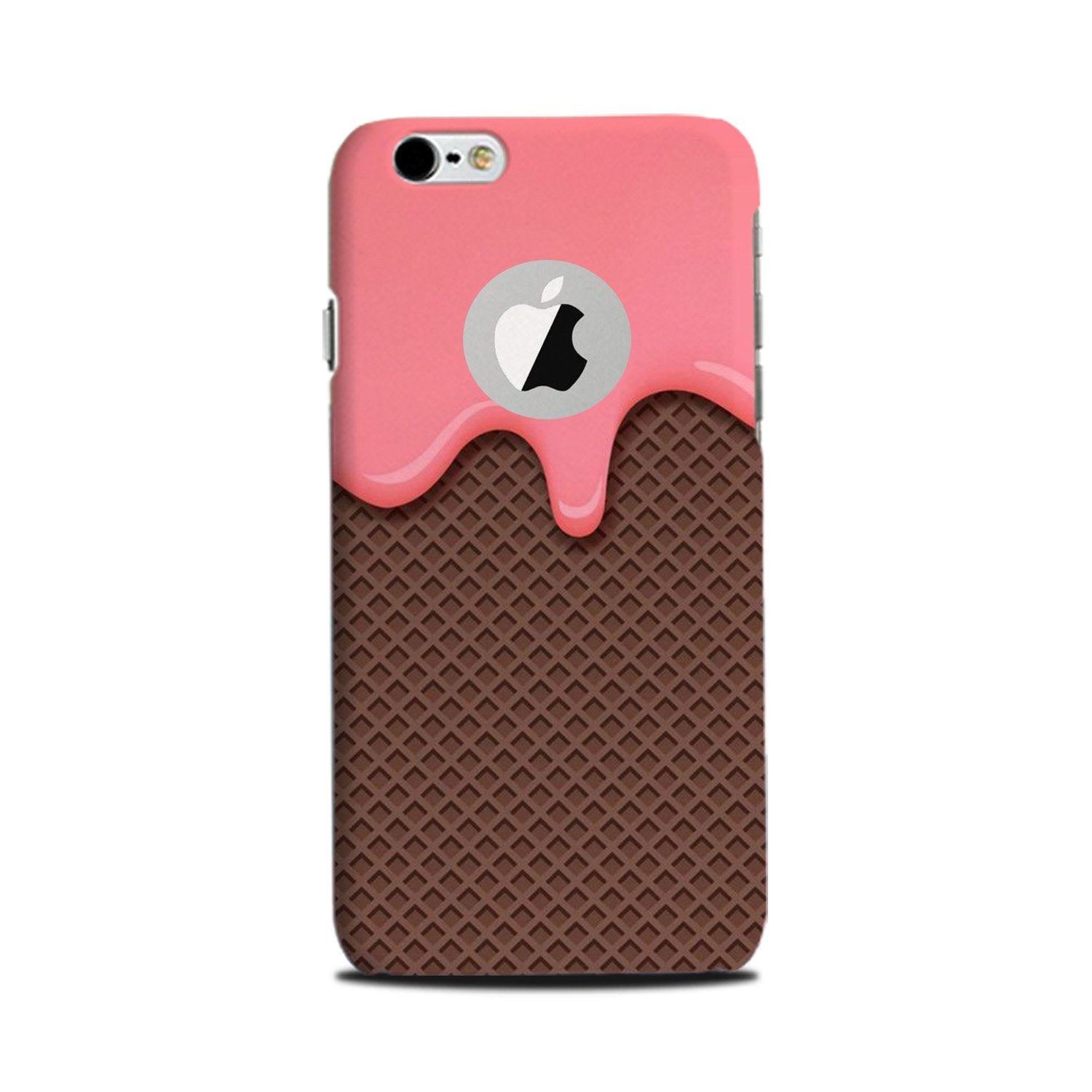 IceCream Mobile Back Case for iPhone 6 / 6s logo cut (Design - 287) IceCream Case for iPhone 6 / 6s logo cut (Design No. 287)