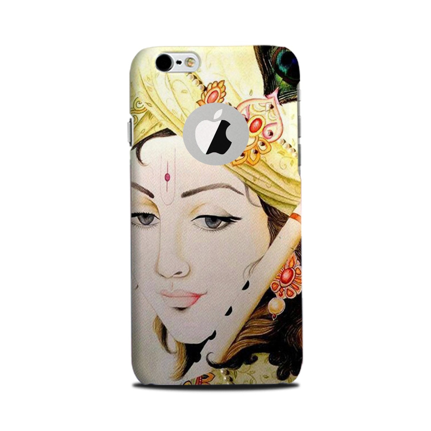 Krishna Mobile Back Case for iPhone 6 / 6s logo cut (Design - 291) Krishna Case for iPhone 6 / 6s logo cut (Design No. 291)