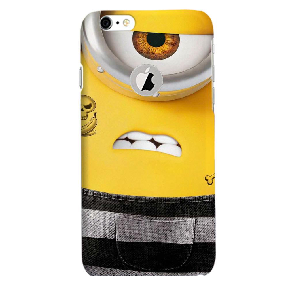 Minion Mobile Back Case for iPhone 6 / 6s Logo Cut (Design - 324) Minion Mobile Back Case for iPhone 6 / 6s Logo Cut (Design - 324)