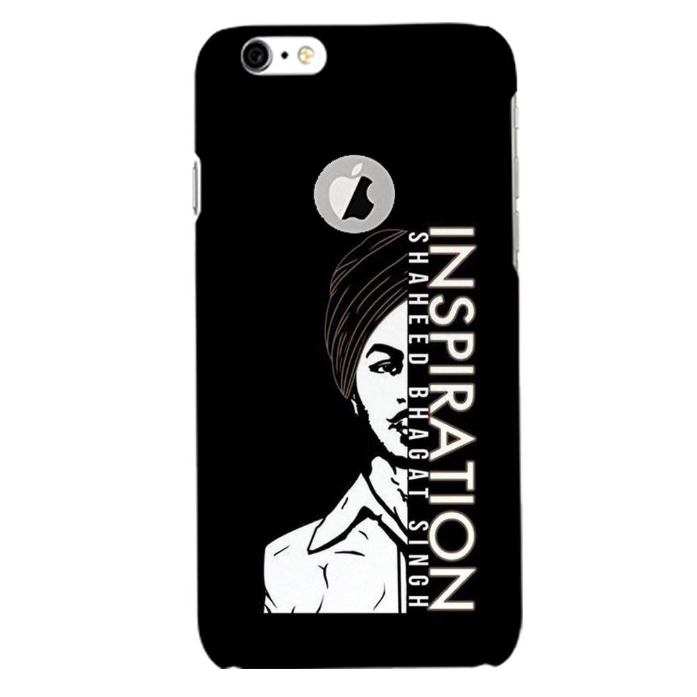 Bhagat Singh Mobile Back Case for iPhone 6 / 6s Logo Cut (Design - 329) Bhagat Singh Mobile Back Case for iPhone 6 / 6s Logo Cut (Design - 329)