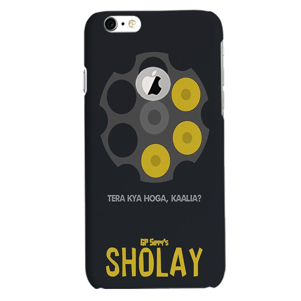 Sholay Mobile Back Case for iPhone 6 / 6s Logo Cut (Design - 356) Sholay Mobile Back Case for iPhone 6 / 6s Logo Cut (Design - 356)