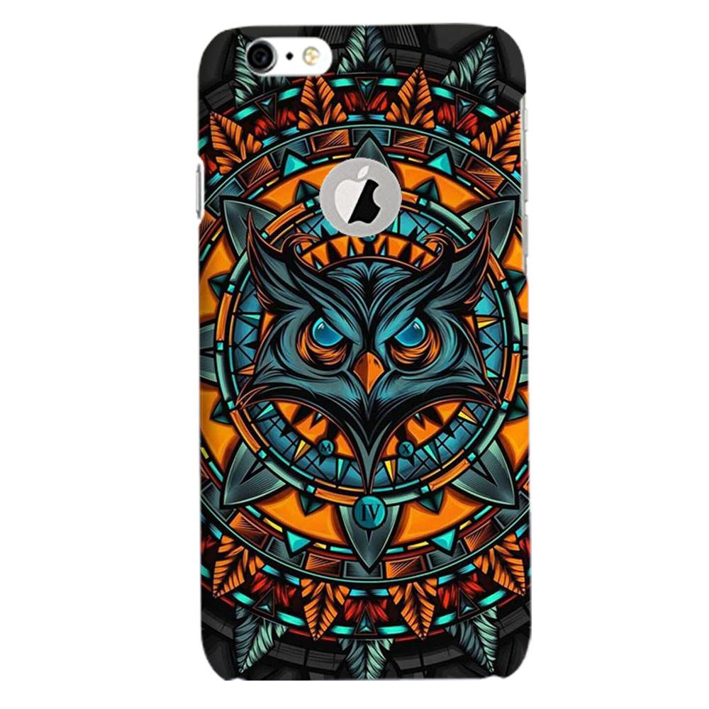 Owl Mobile Back Case for iPhone 6 / 6s Logo Cut (Design - 360) Owl Mobile Back Case for iPhone 6 / 6s Logo Cut (Design - 360)