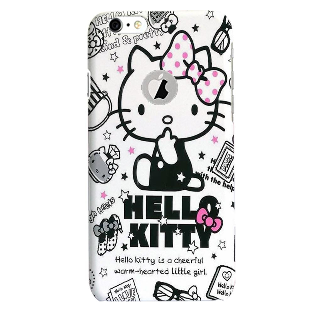 Hello Kitty Mobile Back Case for iPhone 6 / 6s Logo Cut (Design - 361) Hello Kitty Mobile Back Case for iPhone 6 / 6s Logo Cut (Design - 361)