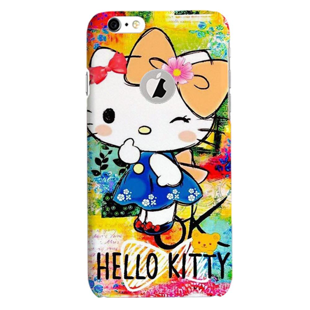 Hello Kitty Mobile Back Case for iPhone 6 / 6s Logo Cut (Design - 362) Hello Kitty Mobile Back Case for iPhone 6 / 6s Logo Cut (Design - 362)