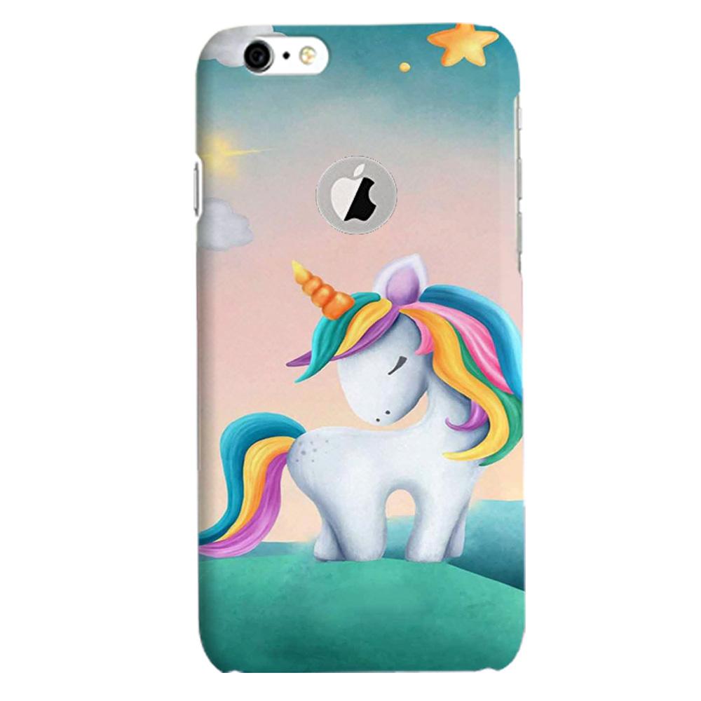 Unicorn Mobile Back Case for iPhone 6 / 6s Logo Cut (Design - 366) Unicorn Mobile Back Case for iPhone 6 / 6s Logo Cut (Design - 366)